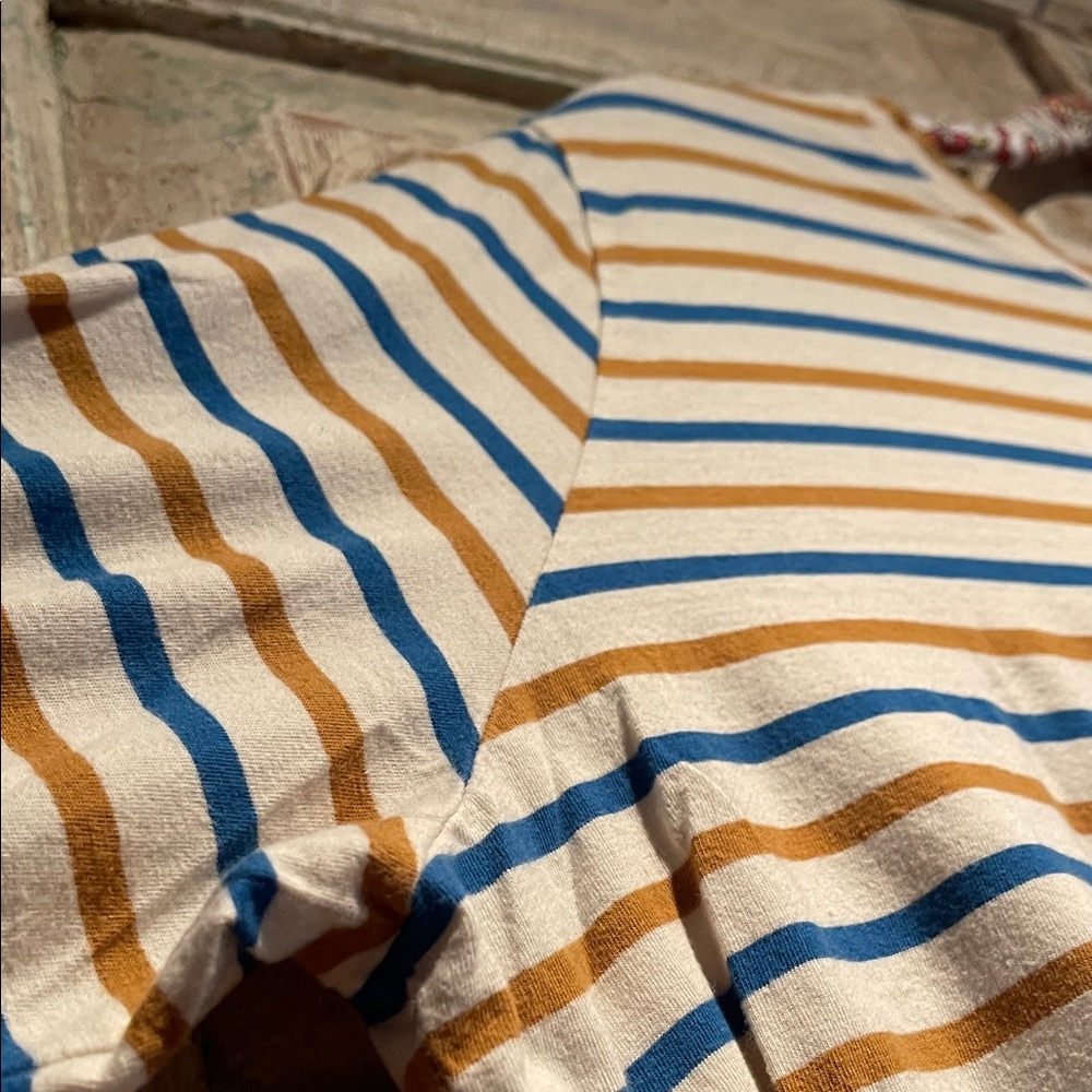 EUC Madewell x KULE Long Sleeve Striped Shirt /3X/ - Picture 4 of 9